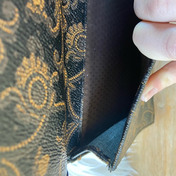 Trussardi Brown Clutch and Coin Purse - Picture 6 of 11